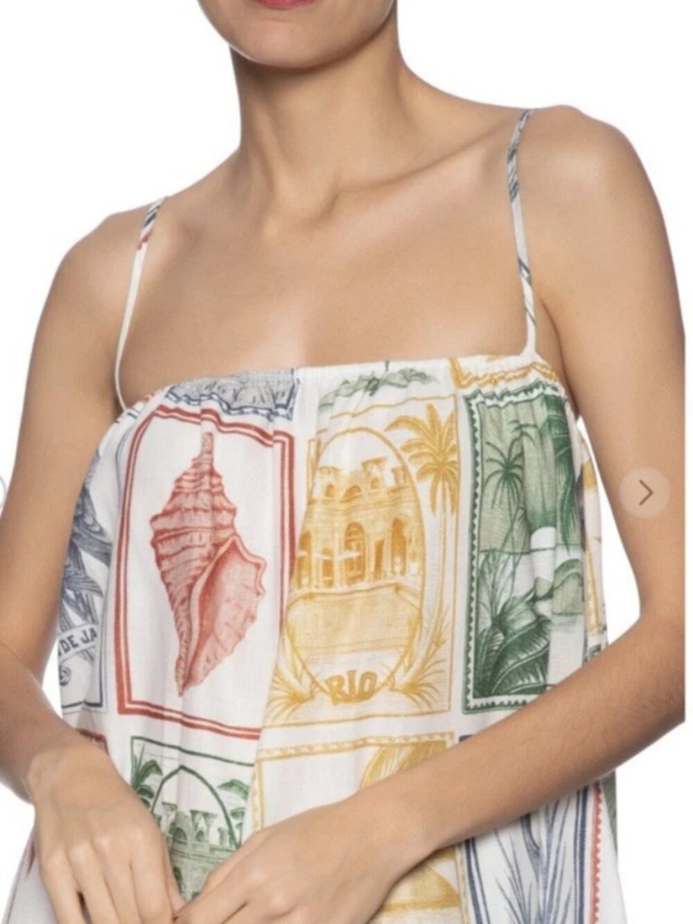 NEW Farm Rio Dress Size Large (G IN TAG) PK6624 5/6 100% cotton - Picture 2 of 3